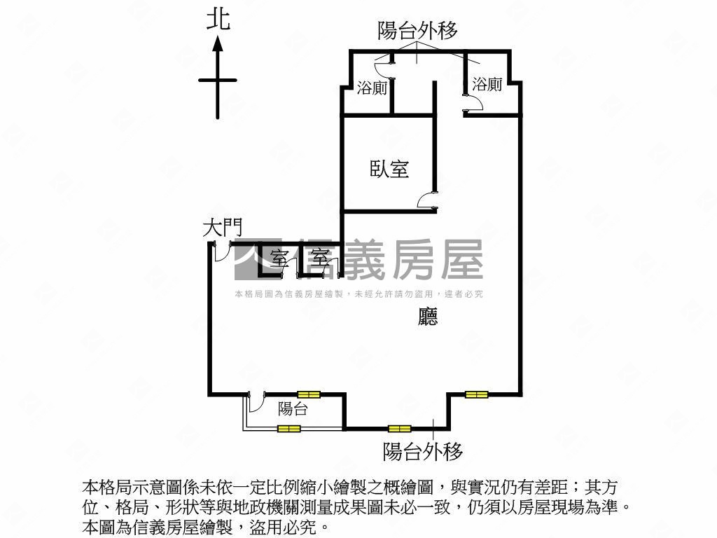 復北捷運幸運景觀美廈房屋室內格局與周邊環境