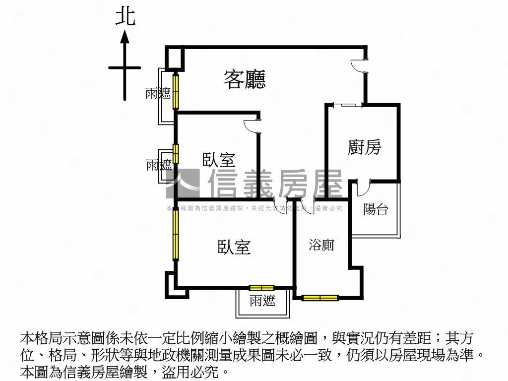 忠孝東路汐緻美妝２房車位房屋室內格局與周邊環境