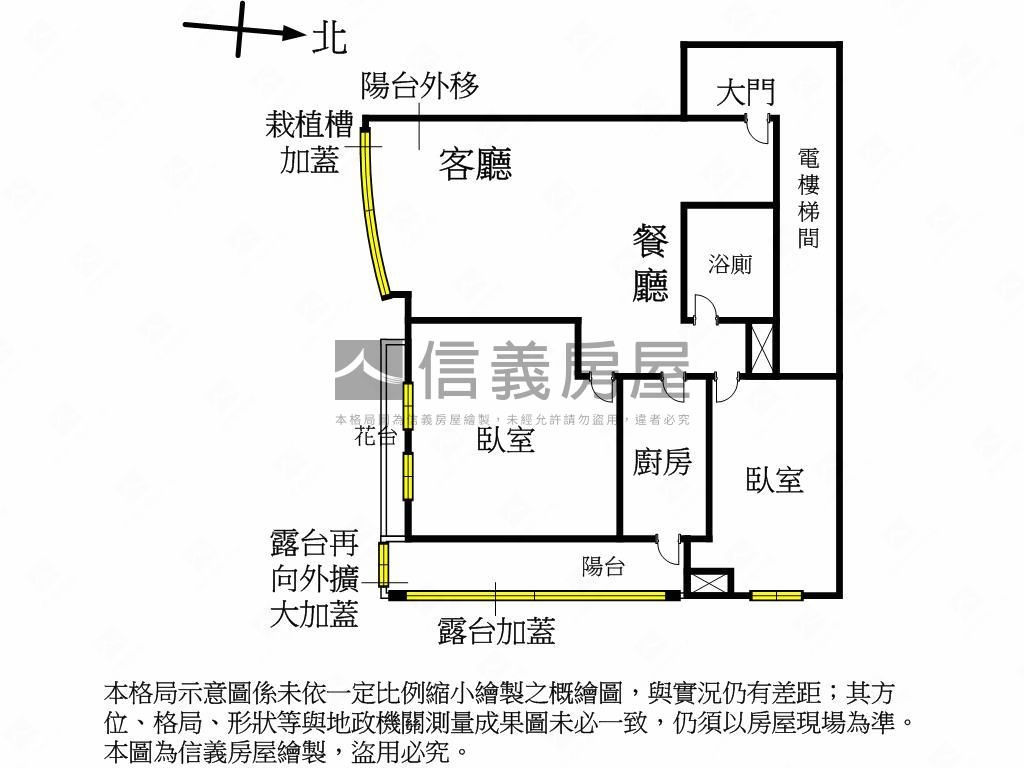 潤泰美景２房景觀宅房屋室內格局與周邊環境