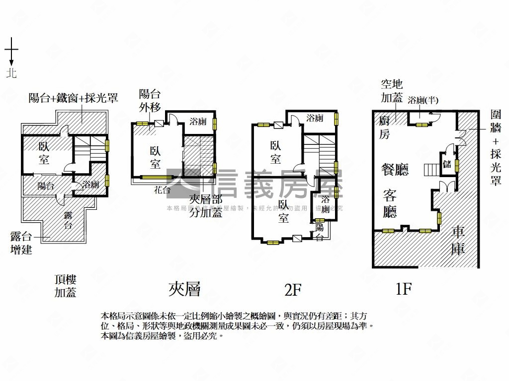 頂美斜瓦庭院面寬墅房屋室內格局與周邊環境