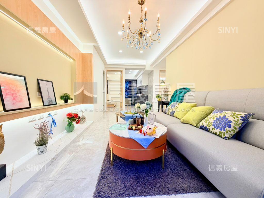 近捷運新婚首購美寓３樓房屋室內格局與周邊環境