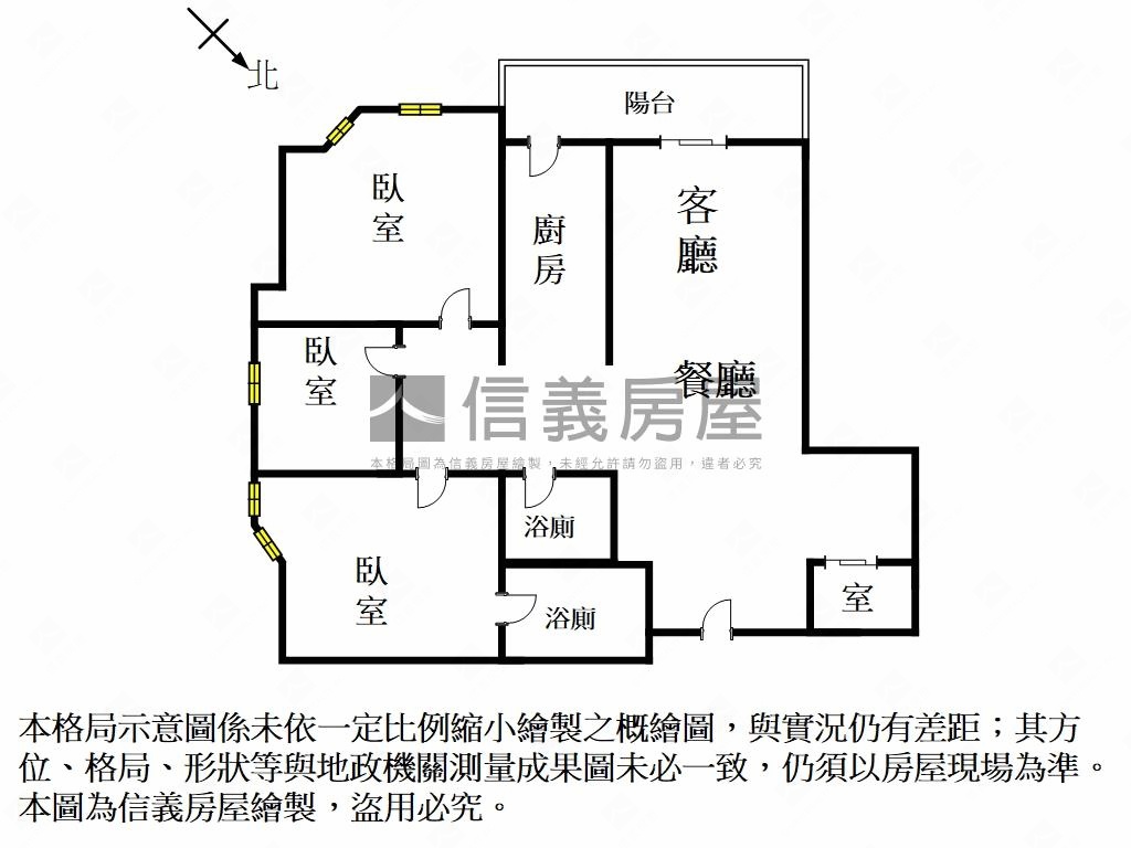 復國商圈三房平車房屋室內格局與周邊環境