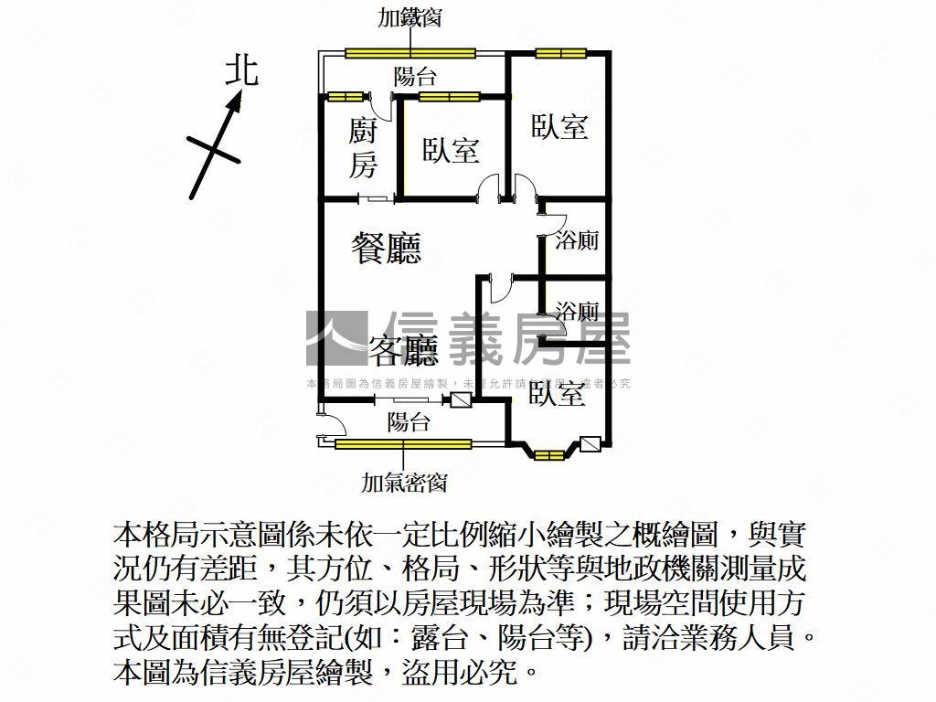 健康城市美裝三房車位房屋室內格局與周邊環境