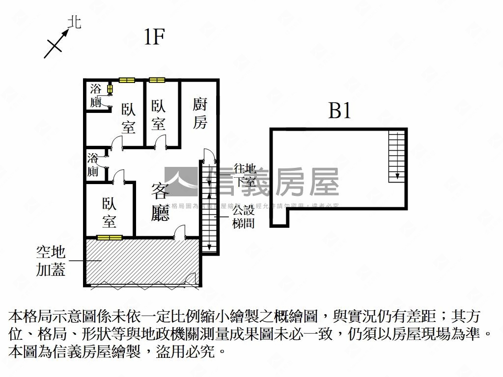 仁和路方便停車一樓寓房屋室內格局與周邊環境