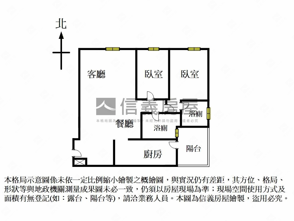 新年新案勝旺居兩房車房屋室內格局與周邊環境