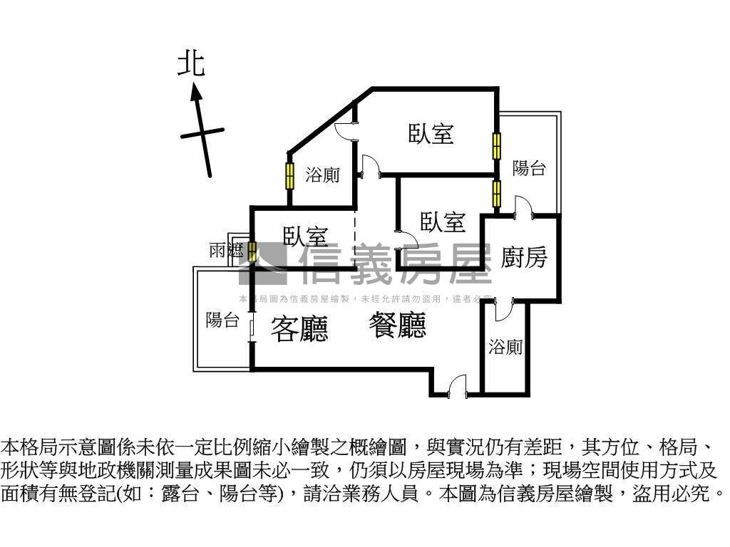 捷運之星｜美裝潢三房平車房屋室內格局與周邊環境
