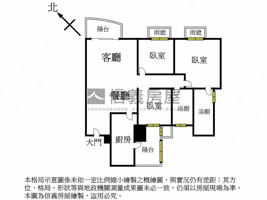 惠宇國美館♥視野美屋房屋室內格局與周邊環境