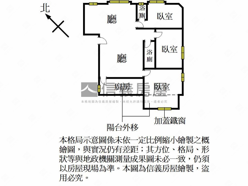 近市場溫馨住宅房屋室內格局與周邊環境