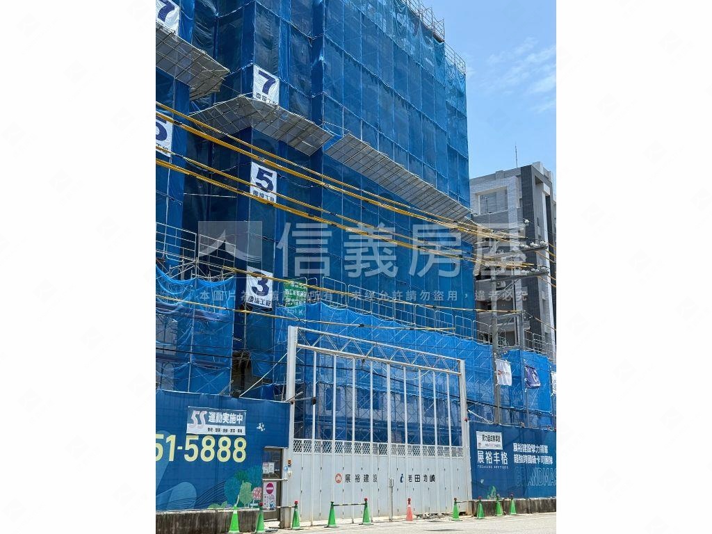 后里展裕丰格Ｄ８棟５樓房屋室內格局與周邊環境