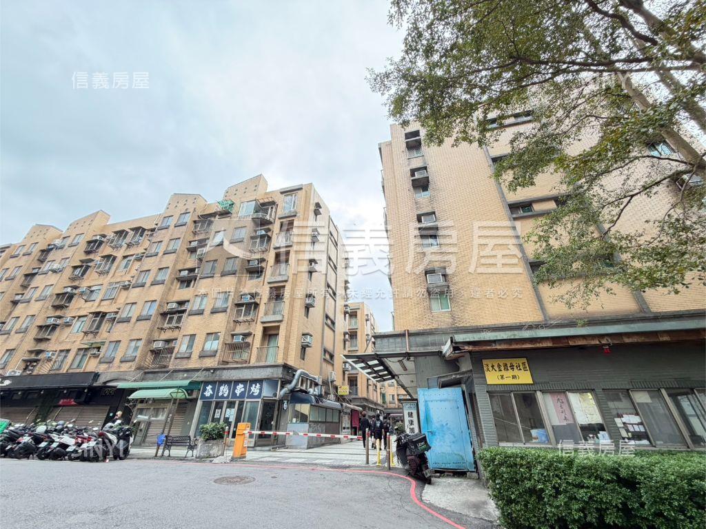 淡水金雞母稀有收租聖品房屋室內格局與周邊環境