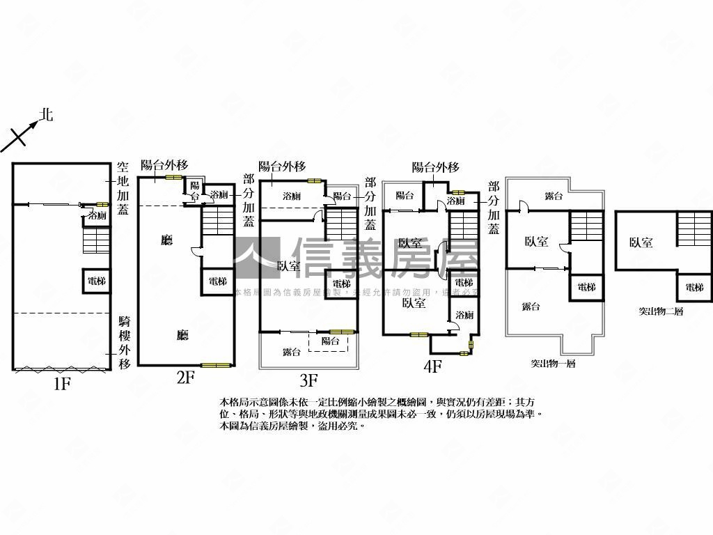 北屯近仁美國小電梯豪墅Ｂ房屋室內格局與周邊環境