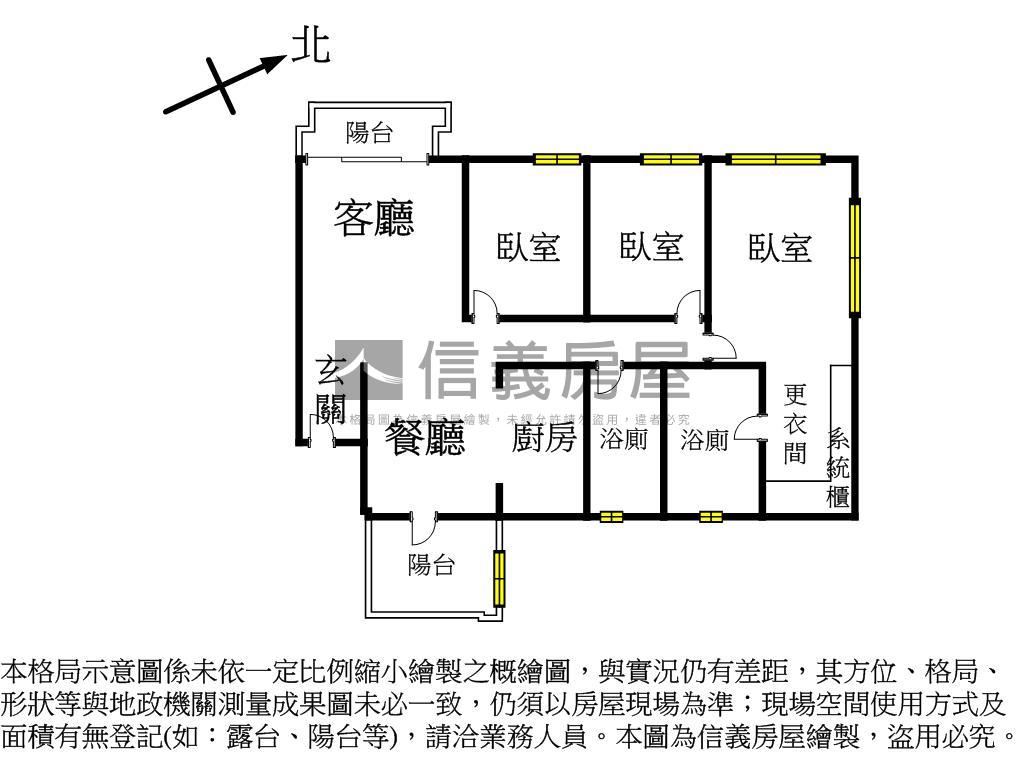 龍寶和臻邸樹梢美三房平車房屋室內格局與周邊環境