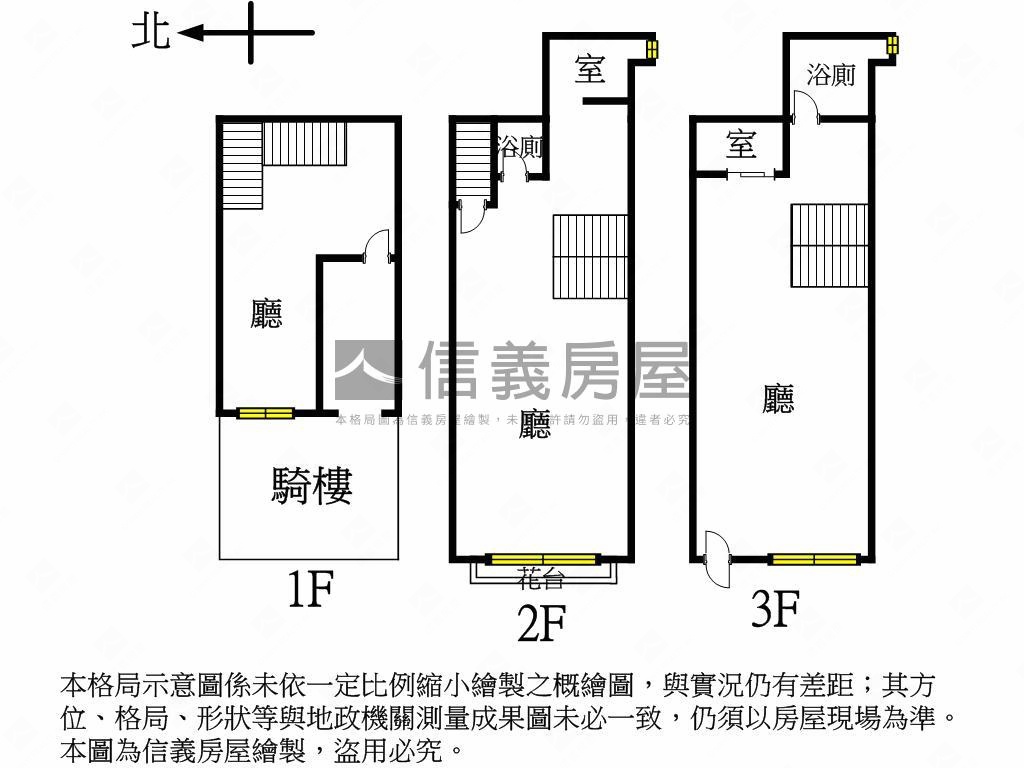 近公益路投報優質感店面房屋室內格局與周邊環境