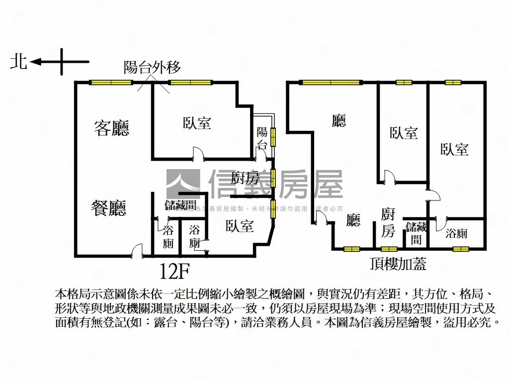 帝國大廈高樓空間大房屋室內格局與周邊環境