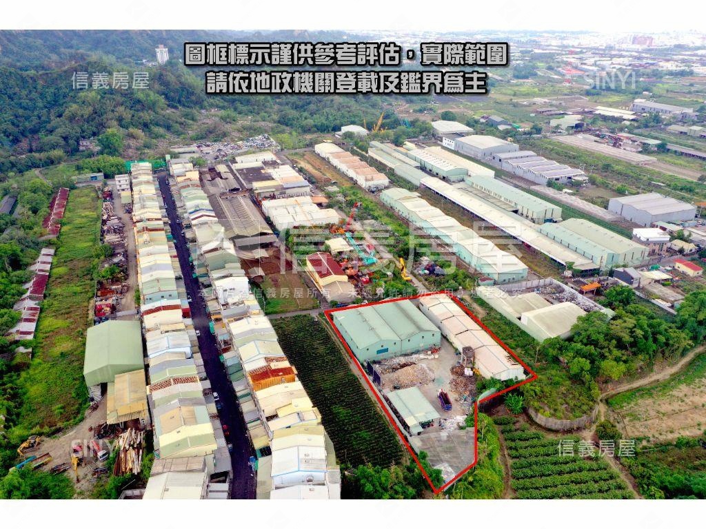 臨正大社路千坪土地Ｂ房屋室內格局與周邊環境