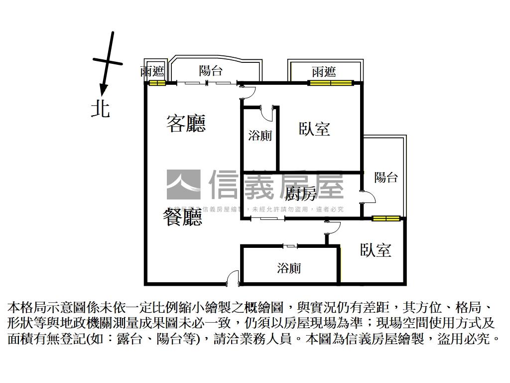 最大直正面河景１０１房屋室內格局與周邊環境