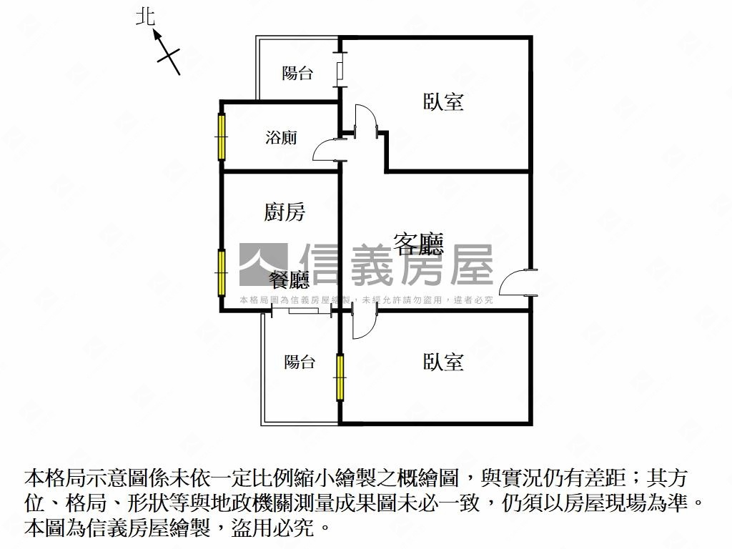 ★北安公園精裝兩房平車★房屋室內格局與周邊環境