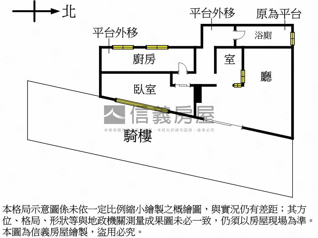 面寬近六米。北平商圈店面房屋室內格局與周邊環境