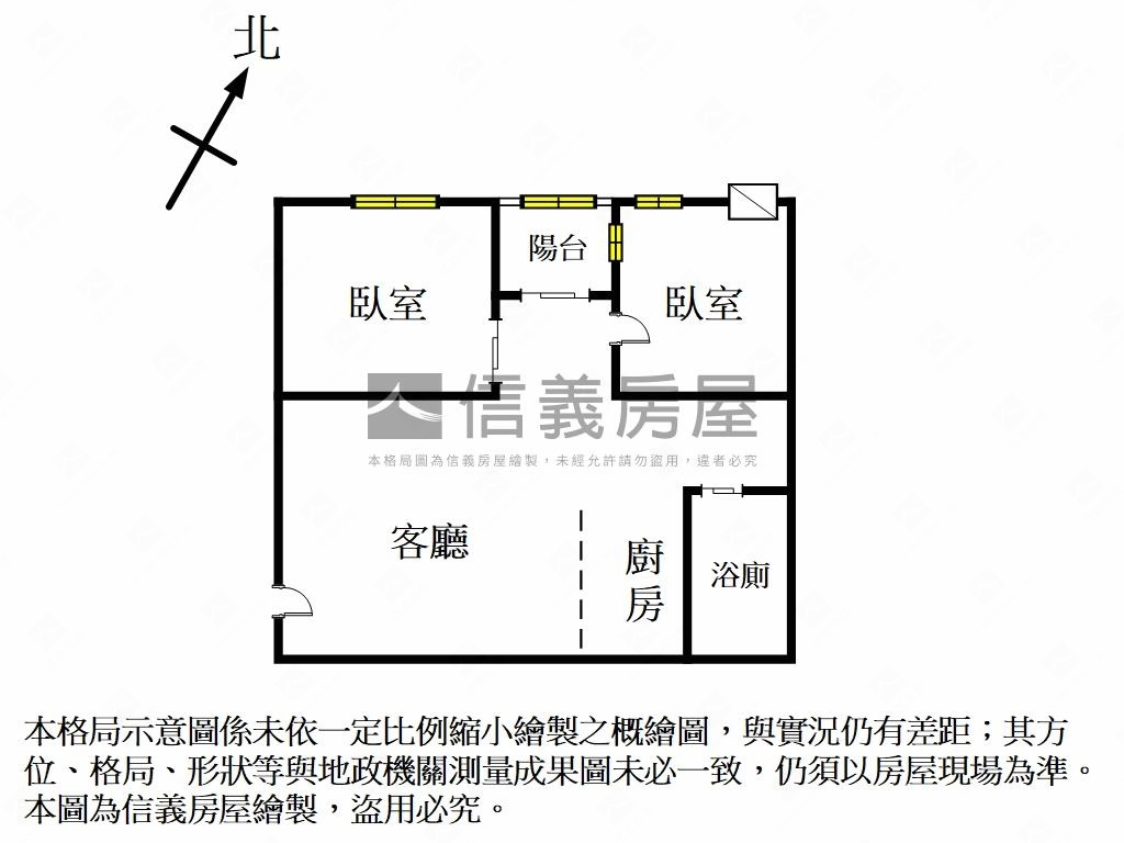獨家Ａ１達觀美二房＋車位房屋室內格局與周邊環境