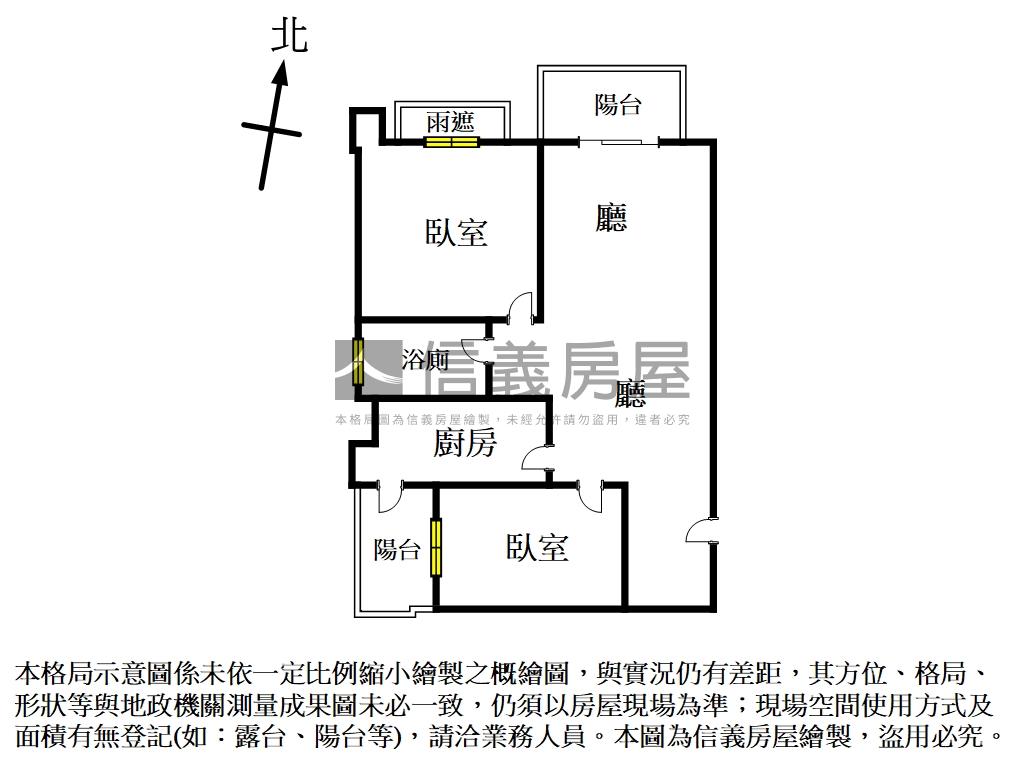 台北光禾車站挑高兩房房屋室內格局與周邊環境