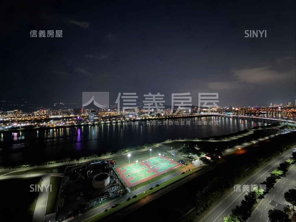 日賞河景夜賞燈火三房車位房屋室內格局與周邊環境