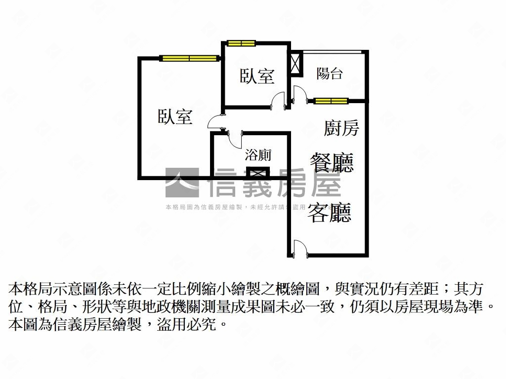 平轉！市政新銳高樓層平車房屋室內格局與周邊環境