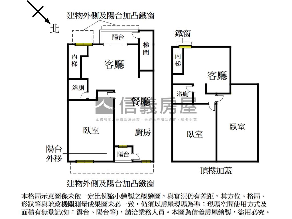 近捷運景觀頂加裝潢美寓房屋室內格局與周邊環境