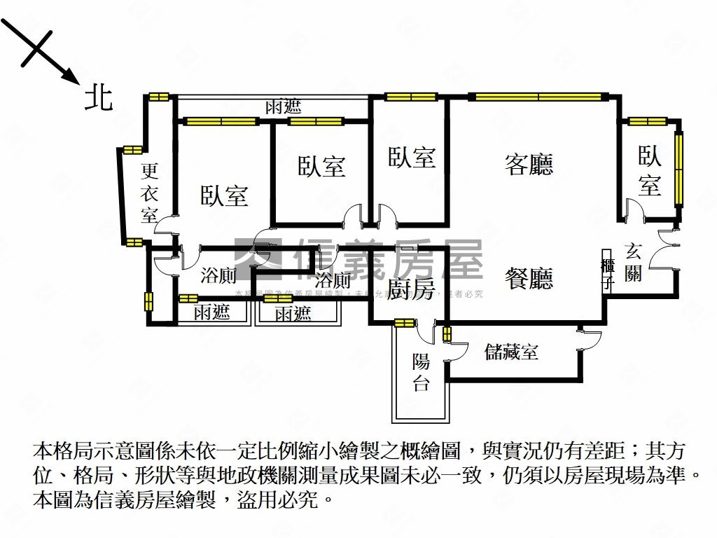 大同璽苑稀有７１坪型房屋室內格局與周邊環境