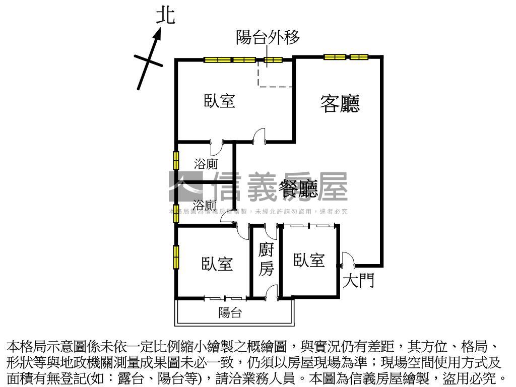 台北大國民８樓好屋房屋室內格局與周邊環境