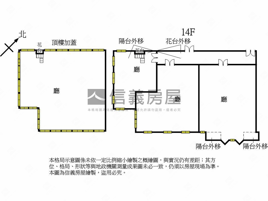 西區核心商圈百坪商辦４車房屋室內格局與周邊環境