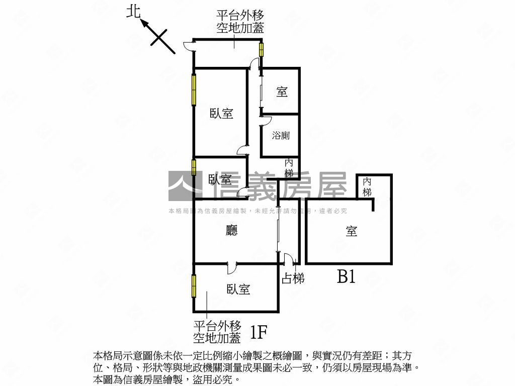 低總價興隆公寓一樓房屋室內格局與周邊環境