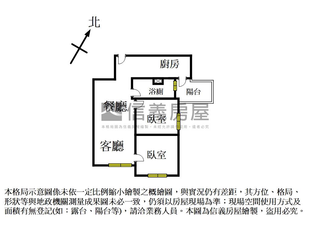 大埔商圈高樓未住２房車位房屋室內格局與周邊環境