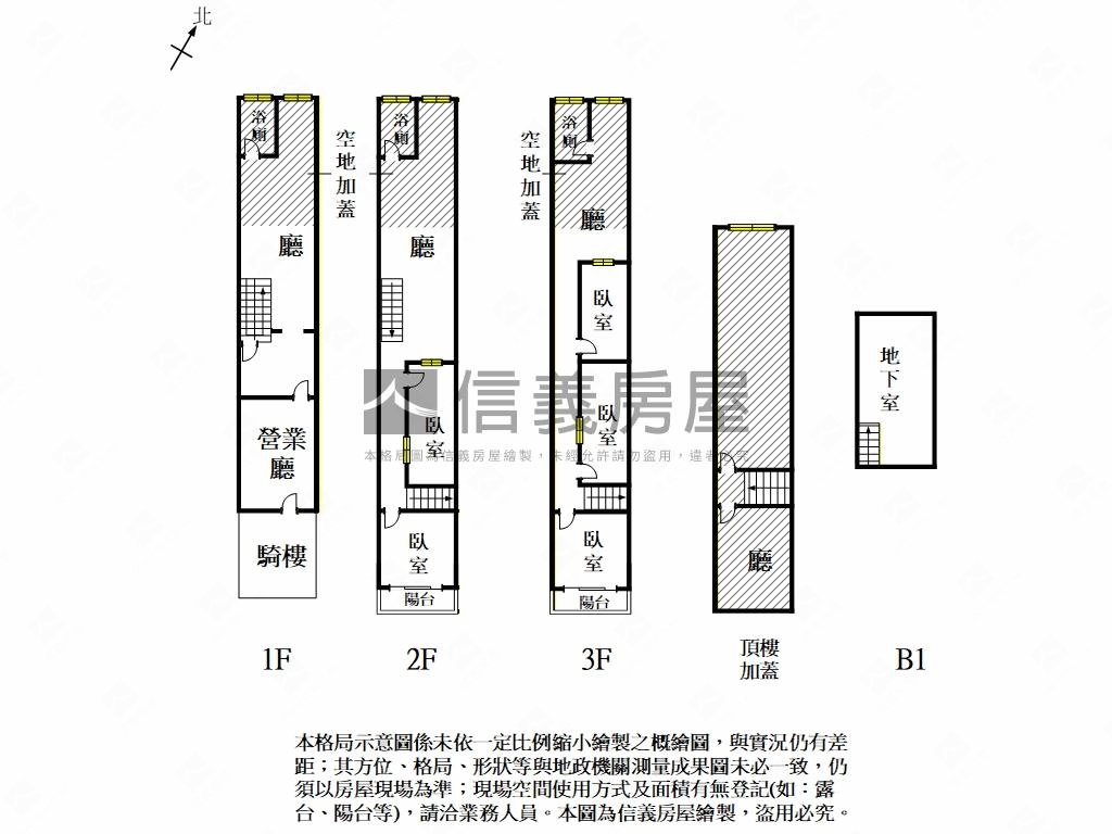 中山南路燙金店面房屋室內格局與周邊環境