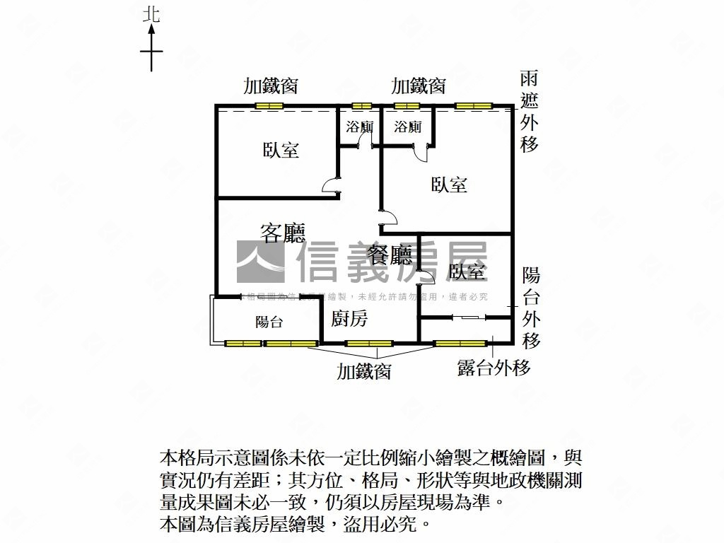 ［華廈］走路上學三房車位房屋室內格局與周邊環境
