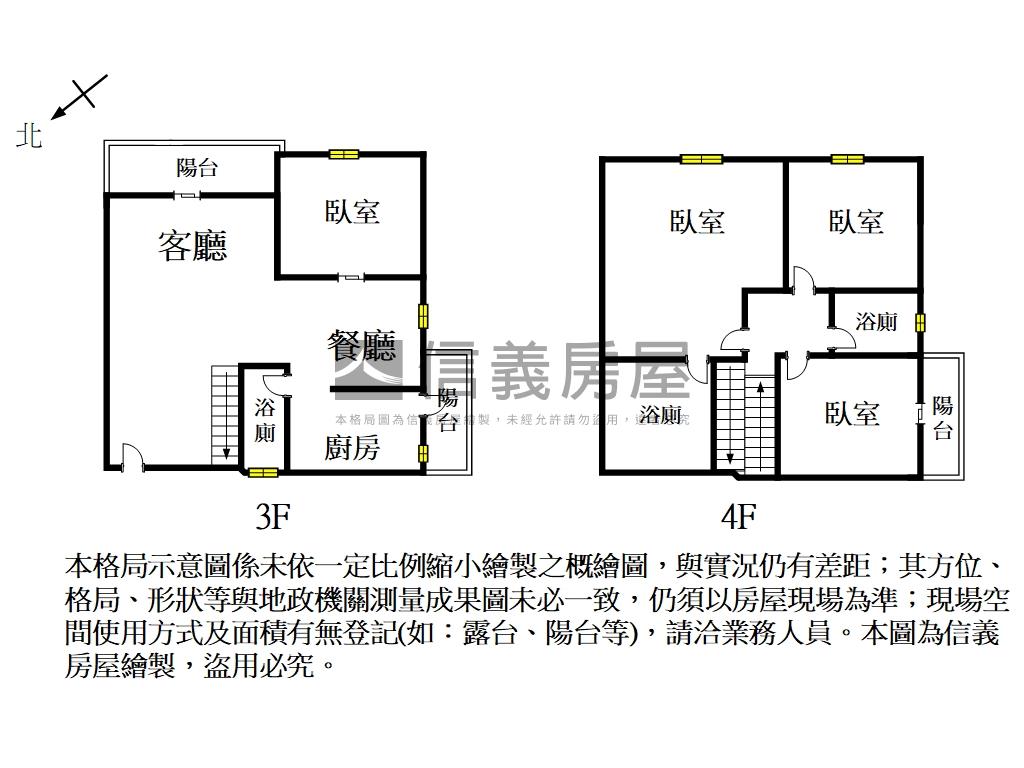 靜巷名廬正樓中樓四房房屋室內格局與周邊環境