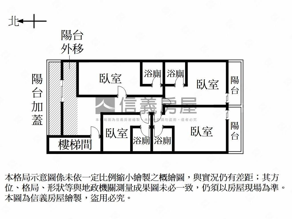 西門路一段四套房三樓寓房屋室內格局與周邊環境