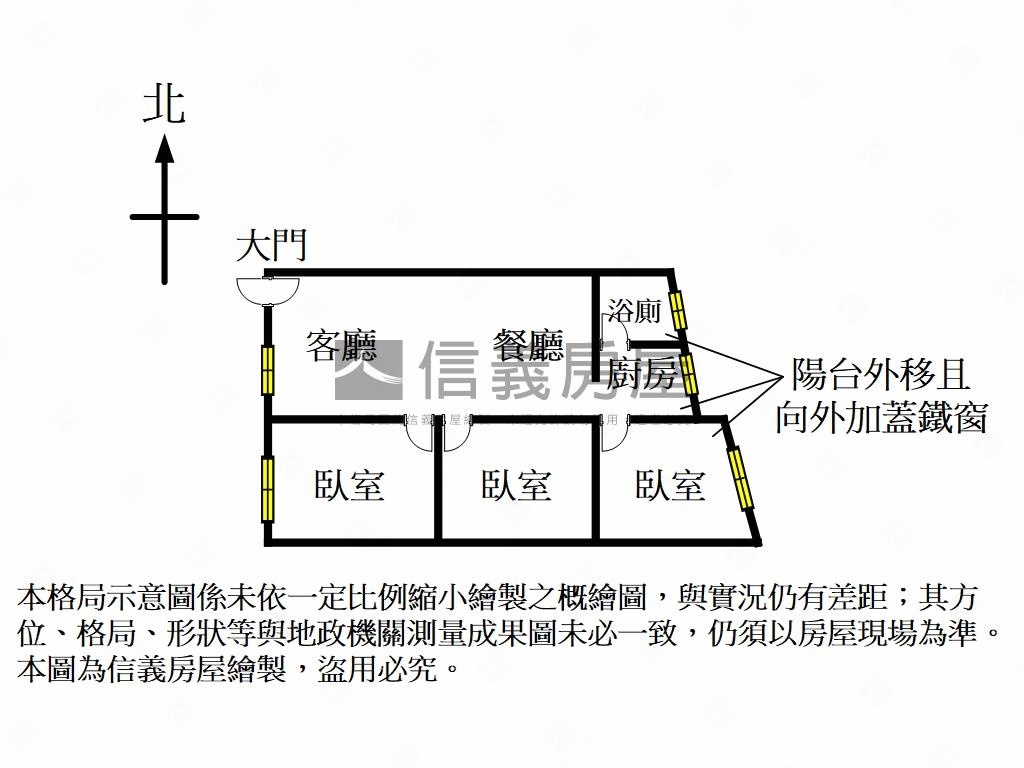 近未來廈安捷運大空間房屋室內格局與周邊環境