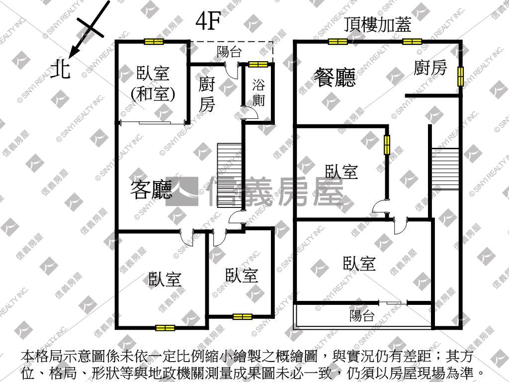 益民商圈臨路公寓房屋室內格局與周邊環境