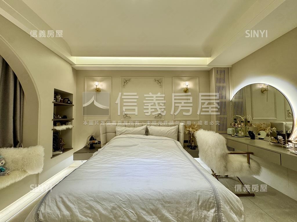巨蛋次高樓層裝潢豪美宅房屋室內格局與周邊環境