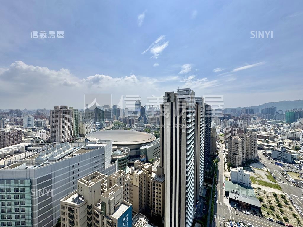 巨蛋次高樓層裝潢豪美宅房屋室內格局與周邊環境