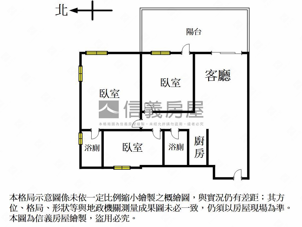 高醫商圈淳白三房平車房屋室內格局與周邊環境