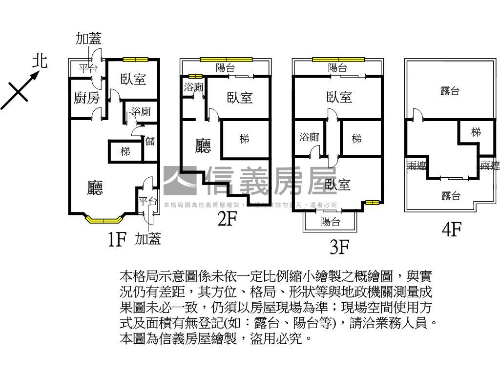 獨棟４層透天＋坡平車位房屋室內格局與周邊環境