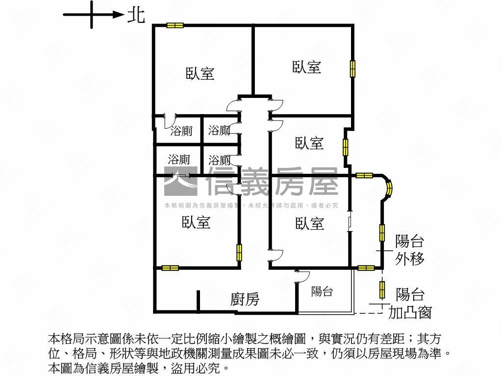 專任基河美堤花園招財屋房屋室內格局與周邊環境