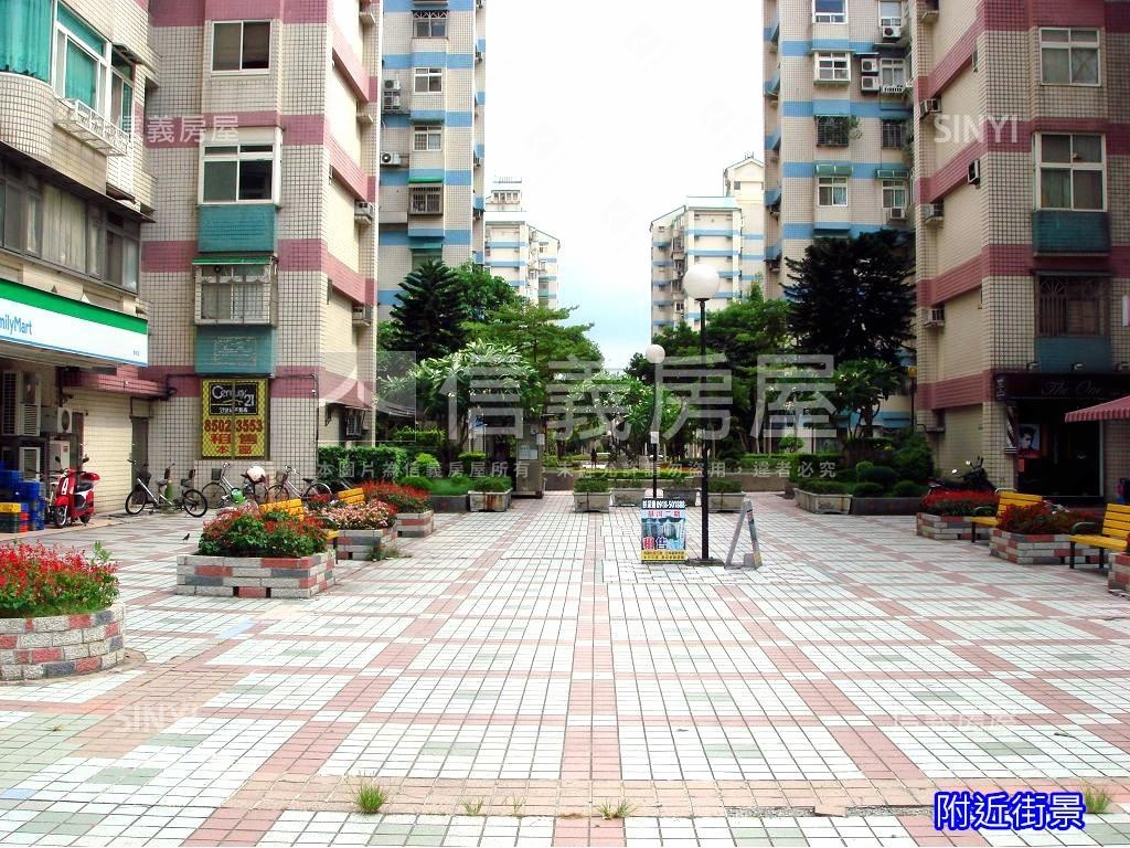 專任基河美堤花園招財屋房屋室內格局與周邊環境