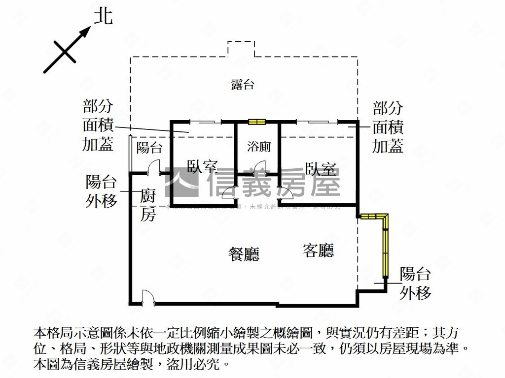 全新交屋稀有露臺戶房屋室內格局與周邊環境