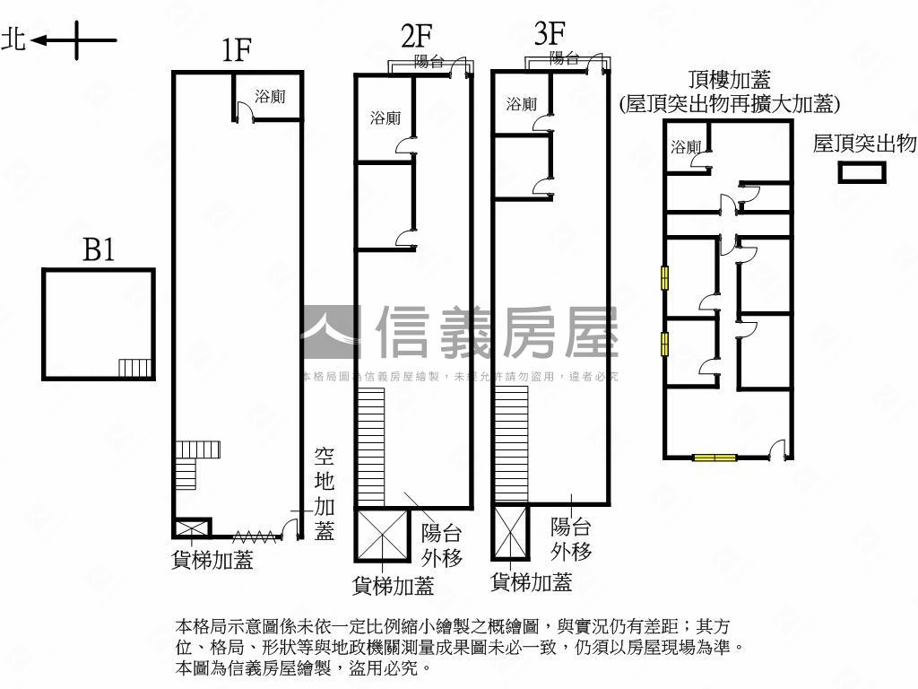 中和百坪土地透天廠辦房屋室內格局與周邊環境