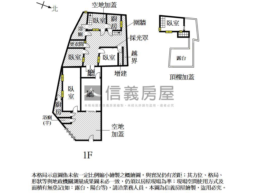 雙城區｜單伸手古厝房屋室內格局與周邊環境