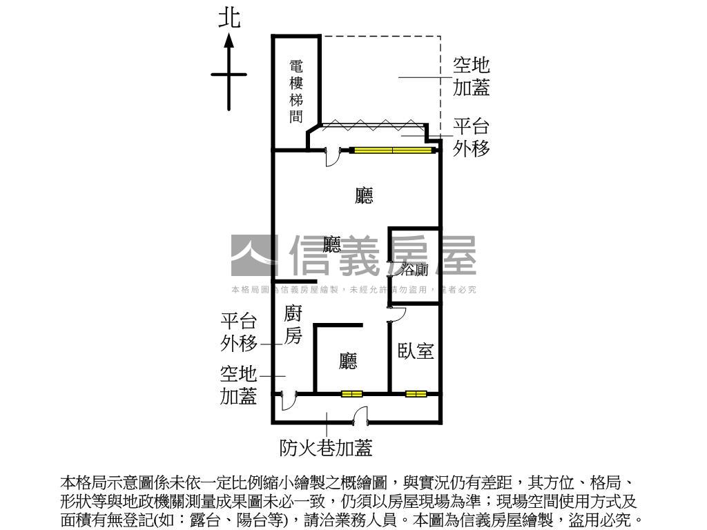 中山國中雅適庭院美店辦房屋室內格局與周邊環境