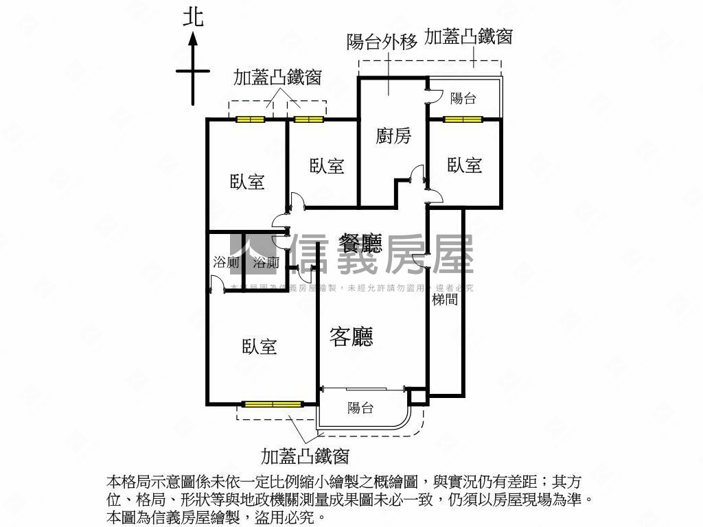 近佳瑪幸福都心四房車位房屋室內格局與周邊環境