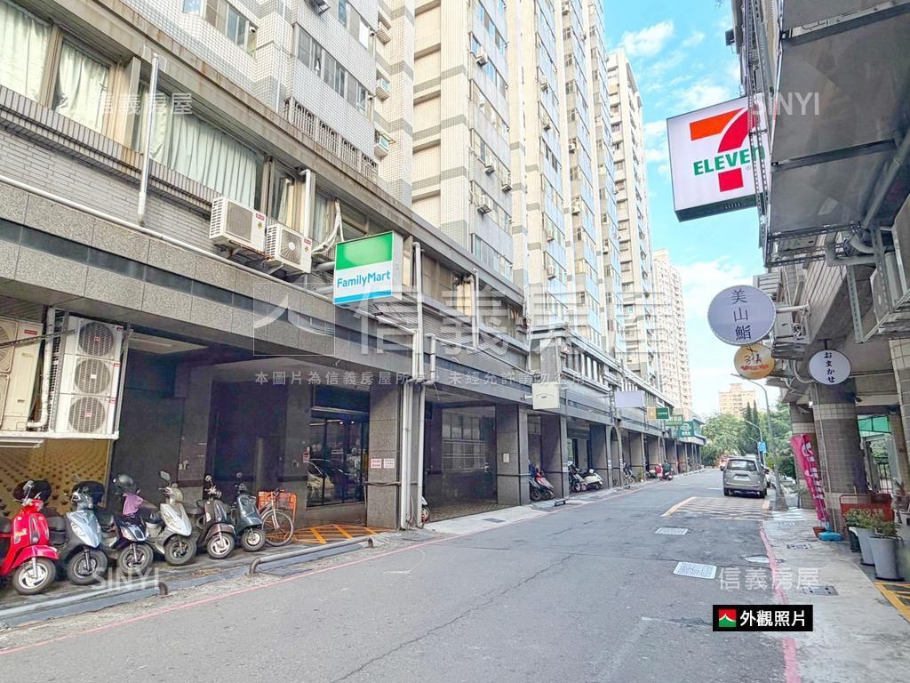 河堤【無住字樣】面寬店面房屋室內格局與周邊環境